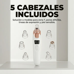 5 cabezales incluidos