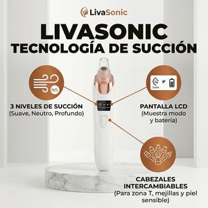 Tecnología de succión LivaSonic